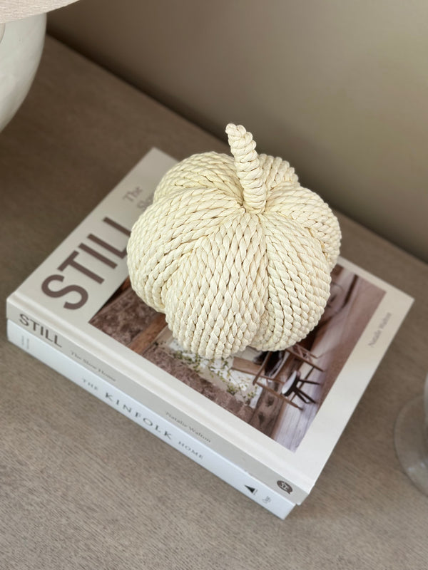 White Twist Pumpkin