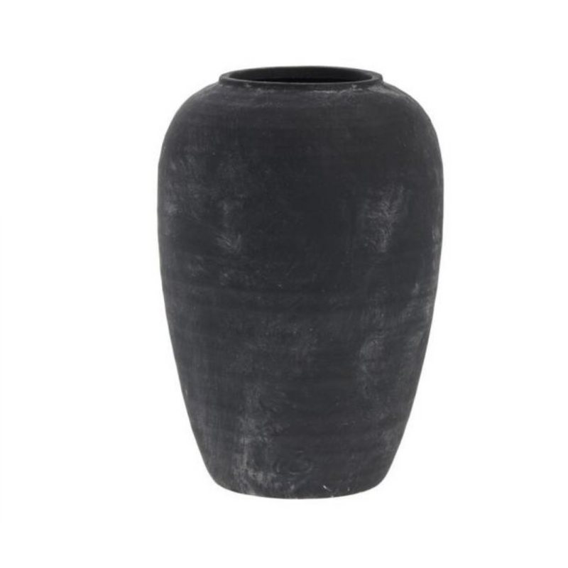 Morgan Vase Black