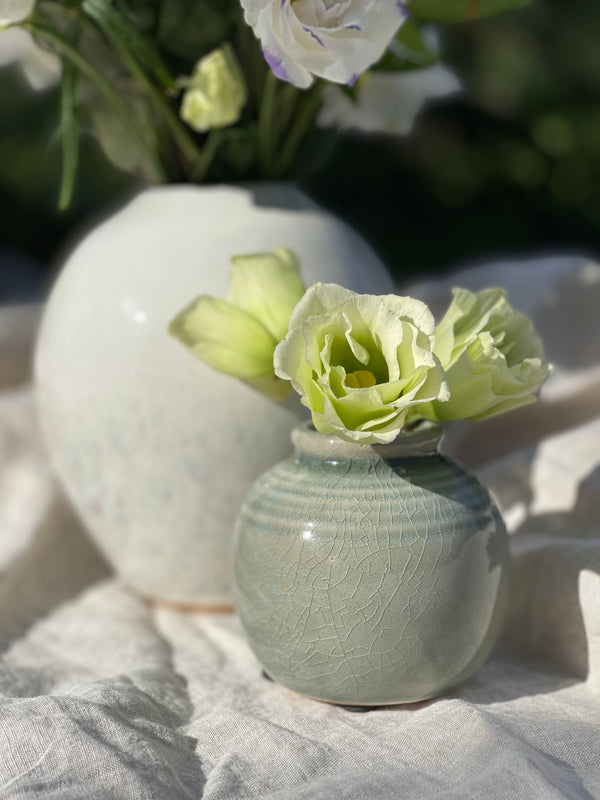 Mini Posy Vase Green